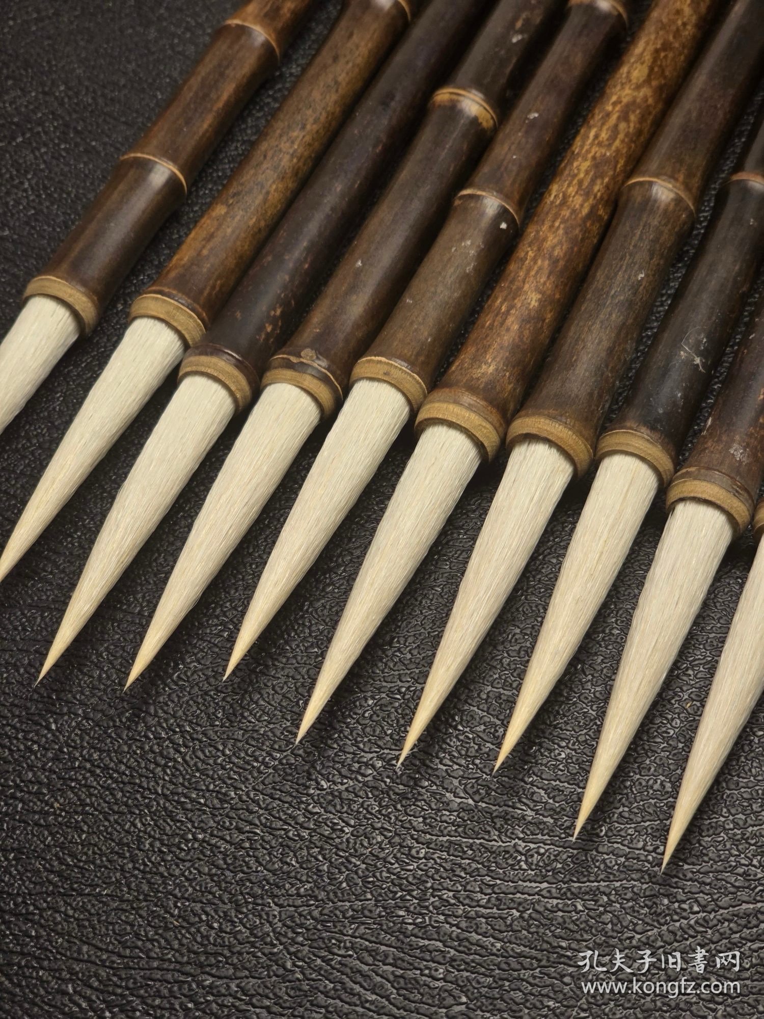 老黄竹羊毫小长锋写篆隶超级好用，口径1.0厘米，出锋6.0厘米，口径1.0