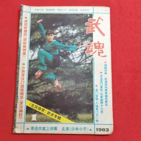 11786：武魂 1983年第1期《北京体育》武术专辑； 罗汉神打 九宫旋转十二法；武松脱铐；