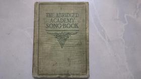 THE ABRIDGED ACADEMY SONG-BOOK  (1898年 ）