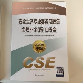 注册安全工程师2020金属非金属矿山安全习题集（2020版）应急管理出版社