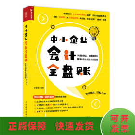 中小企业会计全盘账 从企业设立、经营期间到期末账务处理全流程指南