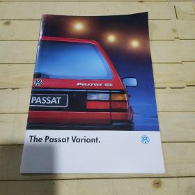 The Passat Variant.宣传图册