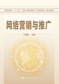 正版 网络营销与推广(高职高专十三五规划国际商务跨境电商系列教材) 编者:于丽艳 化学工业