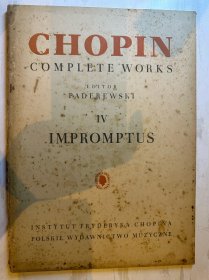 Chopin Impromptus肖邦即兴曲