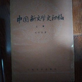 中国新文学史稿初稿·上下卷全
