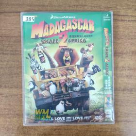 385影视光盘DVD：马连加斯加2逃往非洲 一张碟片简装