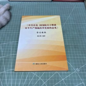 《中共中央 国务院关于推进安全生产领域改革发展的意见》学习读本