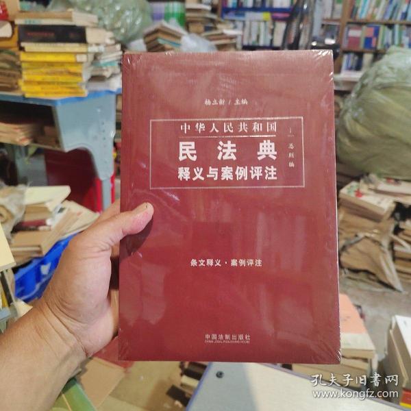 中国民法典释义与案例评注：总则编