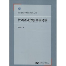 汉语语法的多层面考察