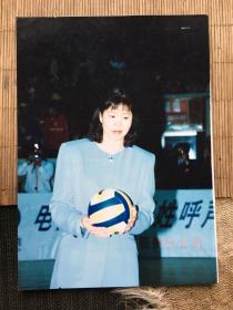 【老照片】中国女排教练郎平 约九十年代
