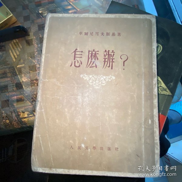 怎么办？上册1953年