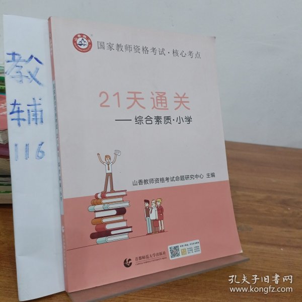 山香2019国家教师资格考试21天通关教材 综合素质 小学