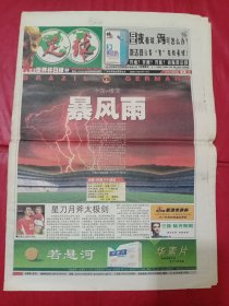 足球报【世界杯日报 】（增刊第13期）2002年6月30日、24版全