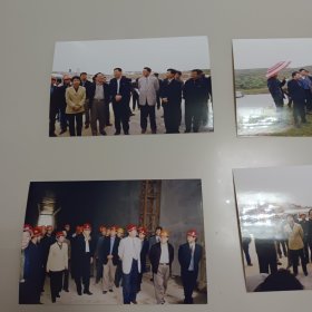 老照片视察水利照片27张原江苏省政协主席黄莉新等