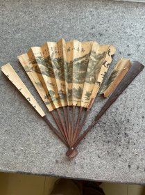 民国折扇子标本
