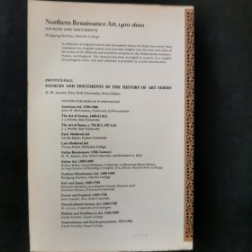 【英文原版书】Sources & Documents IN THE HISTORY OF ART SERIES *** Northern Renaissance Art 1400-1600 (艺术史系列资料与文献 《北方文艺复兴的艺术 1400-1600年》)