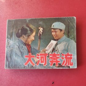 连环画影视版 大河奔流 79年版印 见图