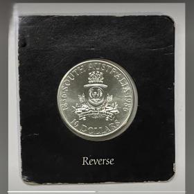 澳大利亚.1986年10元银币.重20克.925银 包邮！
