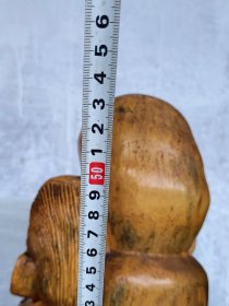 【竹雕】高约51cm，直径14cm