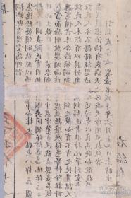 浙江嘉兴桐乡基督教天主教教会文献：民国八年（1919）桐乡县育婴堂“领嗣执照” 一件 。史料价值极高。博物馆级别珍品。