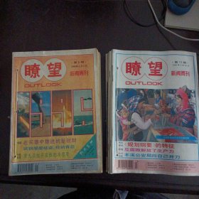 瞭望新闻周刊 1996年1/3-22，21期合售——l11