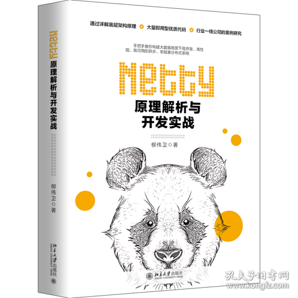 全新正版 Netty原理解析与开发实战 柳伟卫 9787301318072 北京大学
