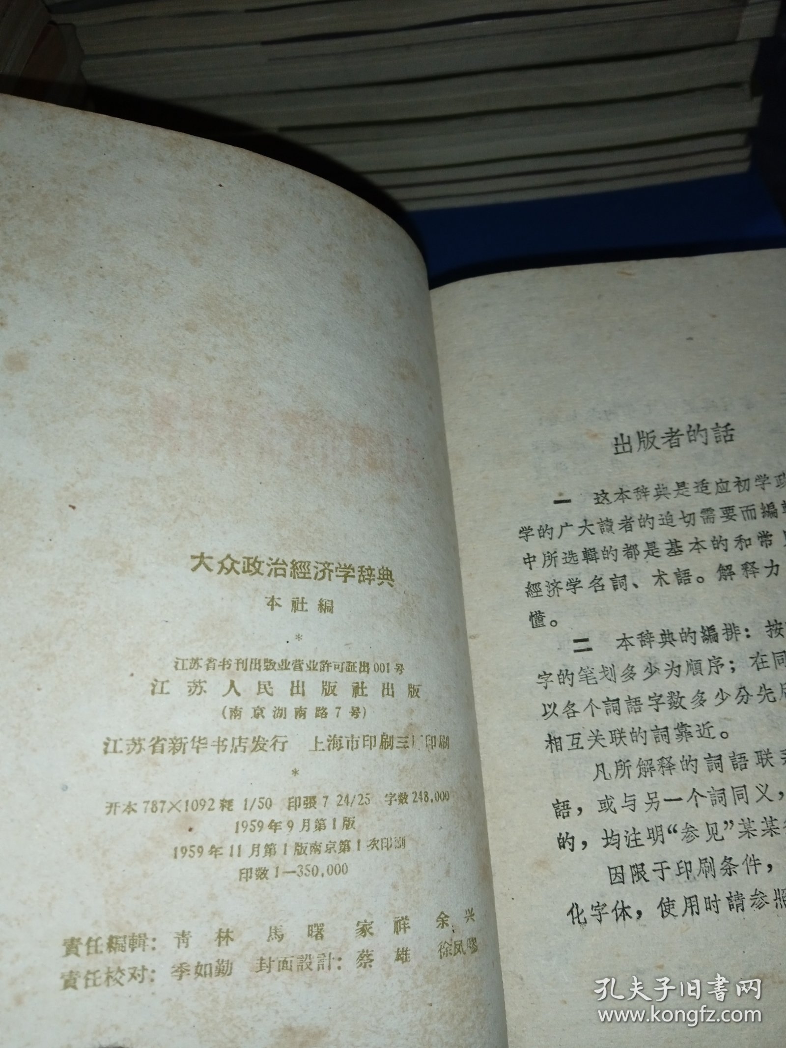 大众政治经济学辞典（精装）