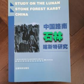 中国路南石林喀斯特研究（箱1）