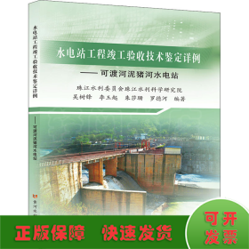 水电站工程竣工验收技术鉴定详例——可渡河泥猪河水电站