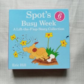 小玻系列英文绘本 小玻的愉快假日 套装3册 进口原版 Spots Busy week A Life -Flap Story Collection 精装