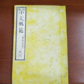 线装 点评《小文规范》卷五卷六 上野道之助 1878年