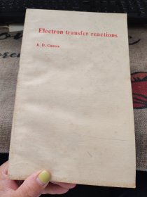 ELECTRON TRANSFER REACTIONS:电子转移反应（英文书）