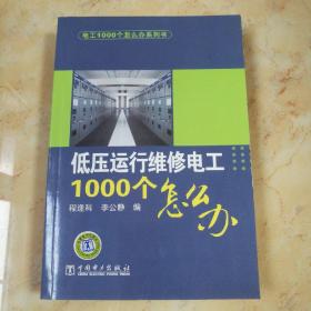 电工1000个怎么办系列书：低压运行维修电工1000个怎么办