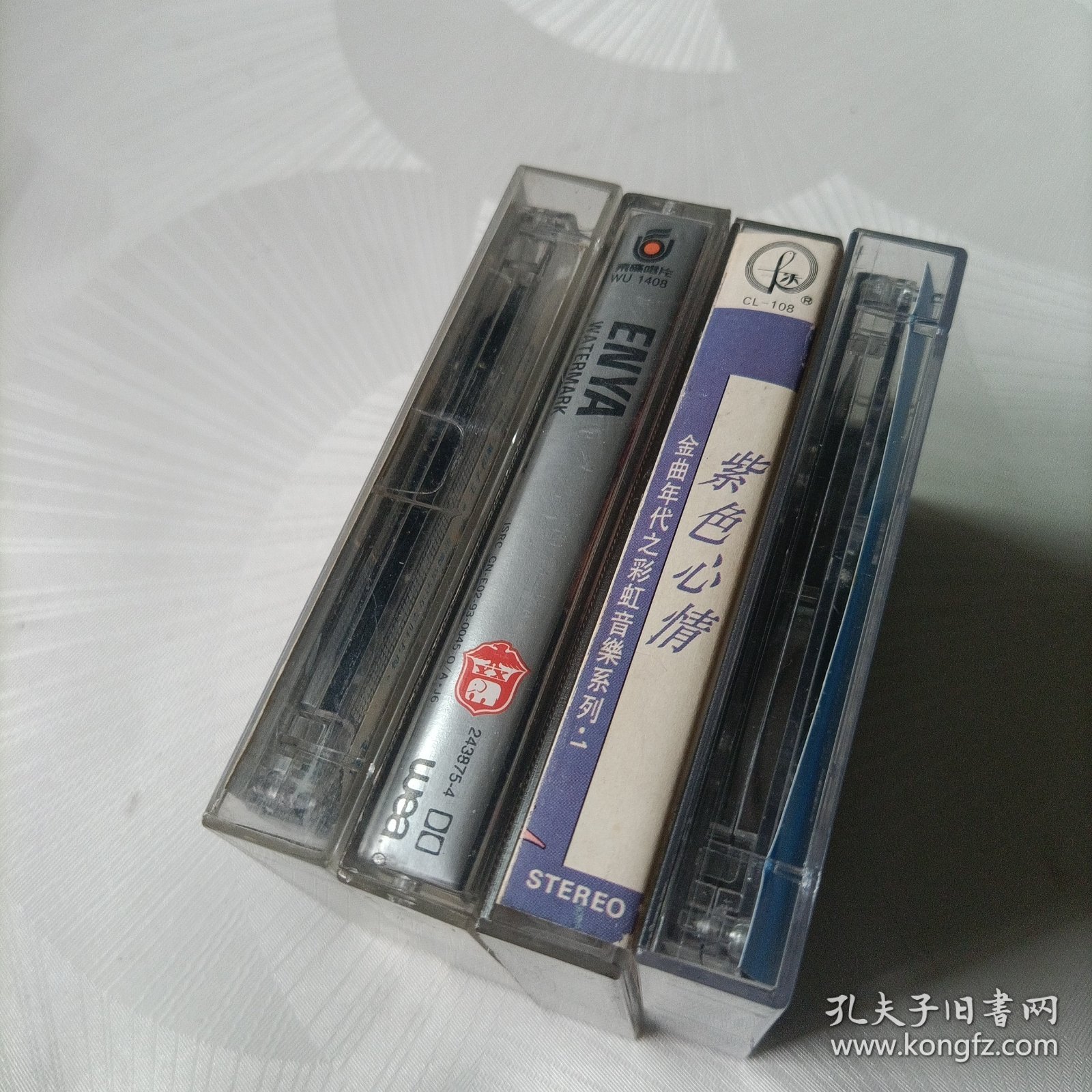 磁带:音乐之声、紫色心情、恩雅水印、天鹅湖交响组曲