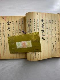 晚清或民国初期手抄本 中药丸散丹膏锭药洒成方集(一厚册分13科·共收录各类药方470余付)牛黄安宫丸、霍乱救急丸、牛黄至宝丹、固本三肾丸、回生丹、九仙丹等上千方(线装如图)