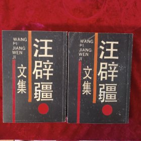 汪辟疆文集（两册复制品）