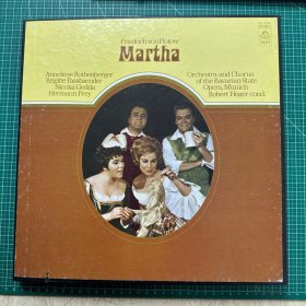 MARTHA- 慕尼黑巴伐利亚国家歌剧院管弦乐队和合唱团-罗伯特·海格指挥-黑胶唱片