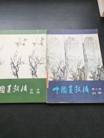 中国画技法第一册花鸟 第二册山水