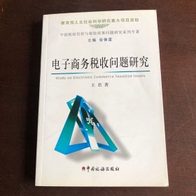 中国税收负担与税收政策问题研究系列专著：电子商务税收问题研究