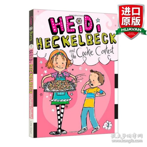 英文原版 Heidi Heckelbeck and the Cookie Contest 小女巫海蒂#3 英文版 进口英语原版书籍