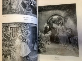 1896年出版 皇家学院图片集 196页全图册 品相较好 30.5x23.5x1.5公分 漆布精装