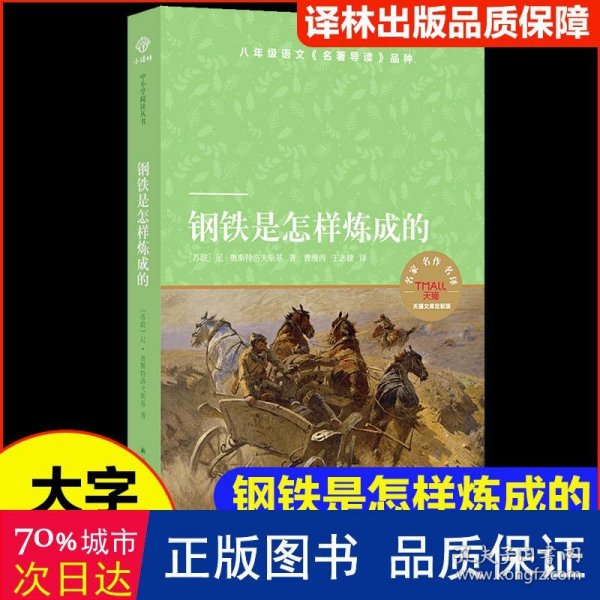 天猫文库：钢铁是怎样炼成的(八年级下推荐阅读)