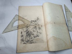 王鉴山水画八帧〔全一册：书品请看图〕