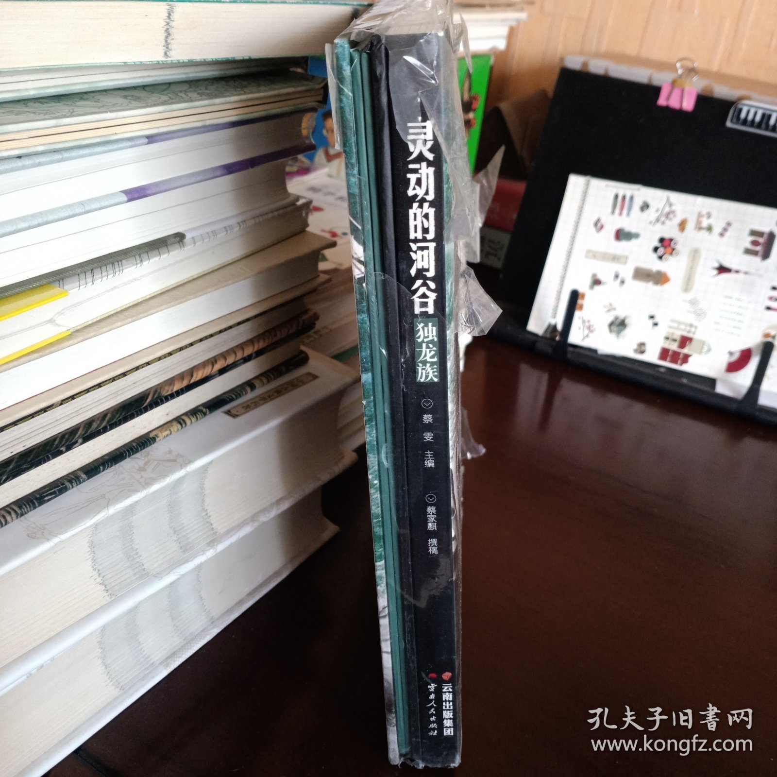 《灵动的河谷 独龙族》+DVD【未拆封但封膜已破。品如图，所有图片都是实物拍摄】
