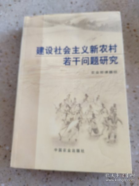 建设社会主义新农村若干问题研究