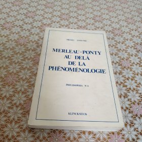 Merleau-Ponty au delà de la phénoménologie