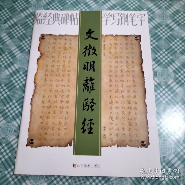 临经典碑帖学写钢笔字——文徵明离骚经