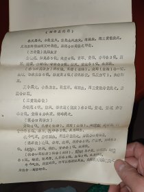 内伤圣药 油印本，少见医学资料，12页，16开