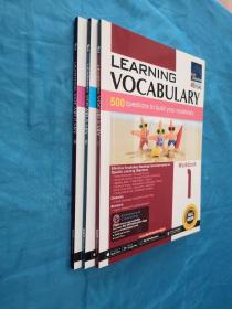 LEARNING VOCABULARY  Workbook【 500 600 700 三册合售 】英文书