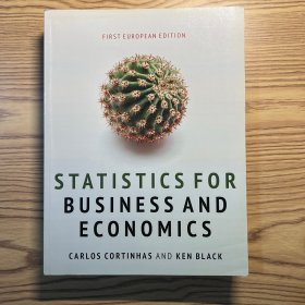 STATISTICS FOR BUSINESS AND ECONOMICS
有轻微标记及划线，见图。